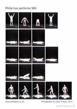 Exercise Slip Philip Lee Performs 5BX